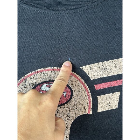 Vtg Gildan San Francisco 49ers Mens T-Shirt Size XL Vintage Football Tee NFL - Picture 14 of 14